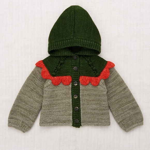 Misha and Puff Baby Scallop Yoke Hoodie - Picture 6 of 6